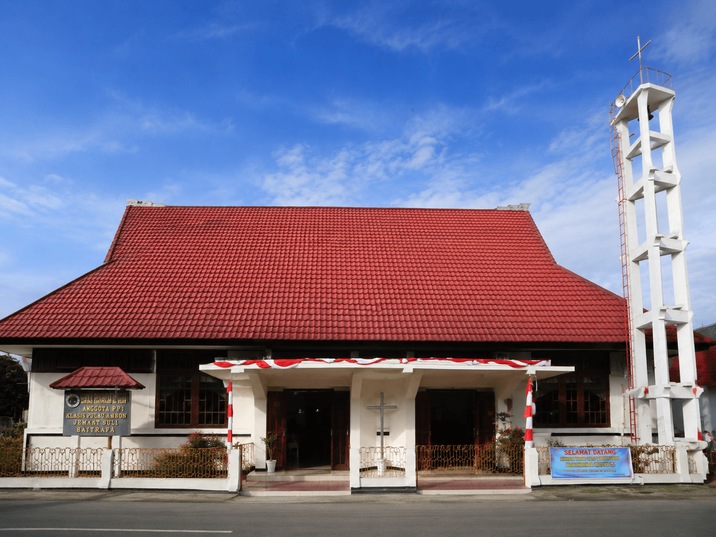 Suasana ibadah jemaat